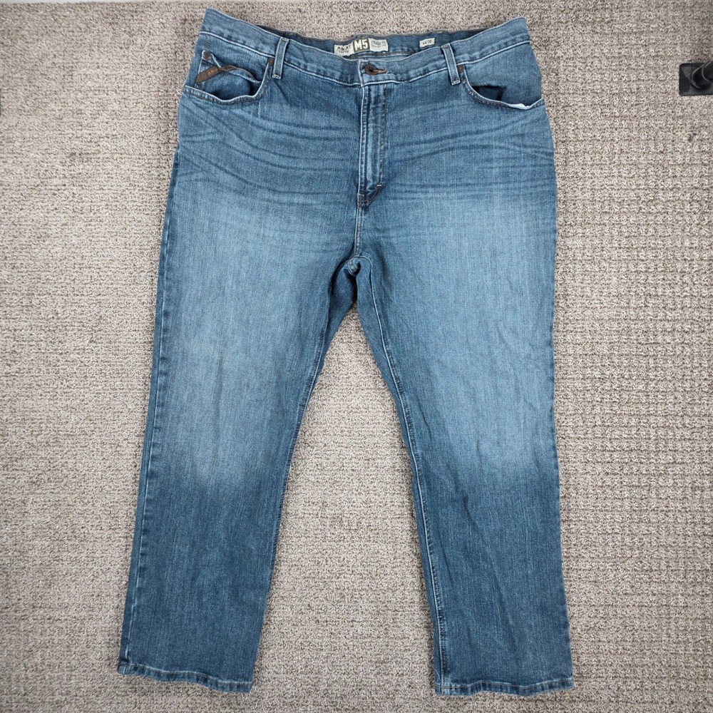 Ariat M5 Legacy Straight Fit Straight Leg Jeans Mens 44x30 Blue Denim